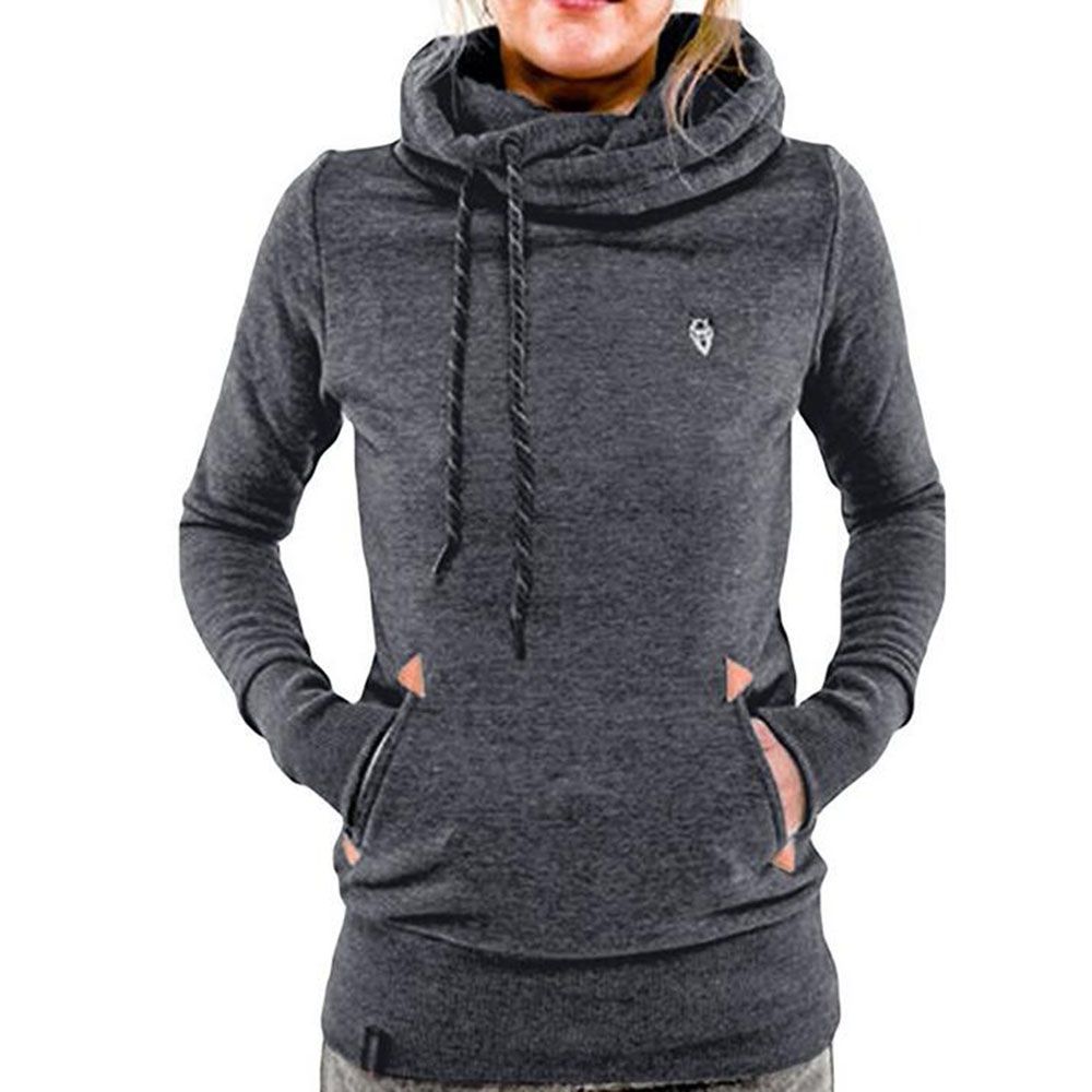 sudadera cuello alto mujer