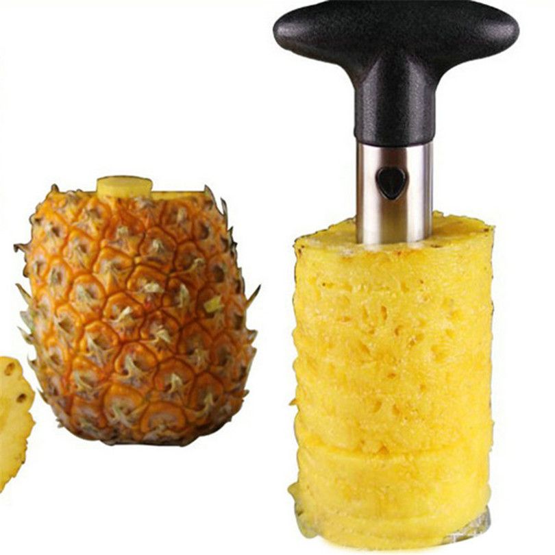Ananas Éplucheur Carottier Trancheuse Fruit Cutter Core Remover outil pour la maison cuisine