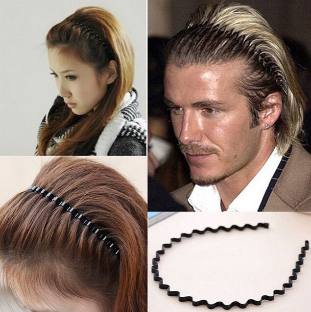 Black Wavy Headband Men Women Unisex Wavy Hairband Hoop Band Sport Hair Accessories Styling Tools Hairpins Black Wavy Headband Men Women Unisex Wavy Hairband Hoop Band Sport Hair Accessories Styling Tools Hairpins