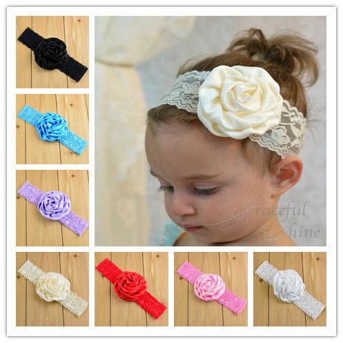 Acheter Mode Bebe Fille Bandeaux Rose Dentelle Fleur Bandeau Pour Filles Accessoires De Cheveux Pour Enfants Infant Diademe Bebe Bandeaux Fleurs En Gros De 14 71 Du Happywu1314 Dhgate Com