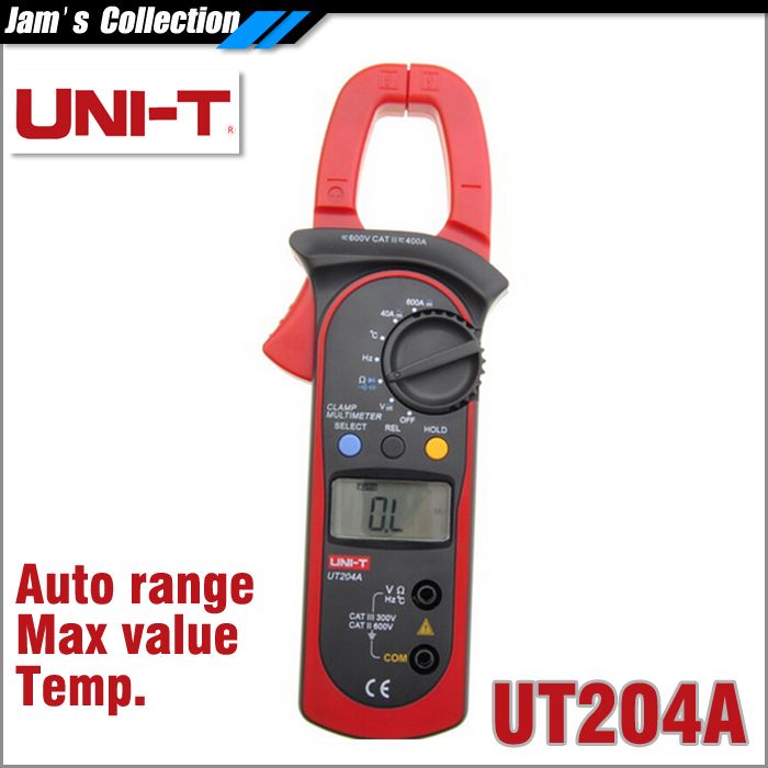 UNI-T UT202 LCD Multimetro Digitale Volt Meter//Circuito Tester Voltmetro Amperometro Meter DC AC Tensione Resistenza Corrente