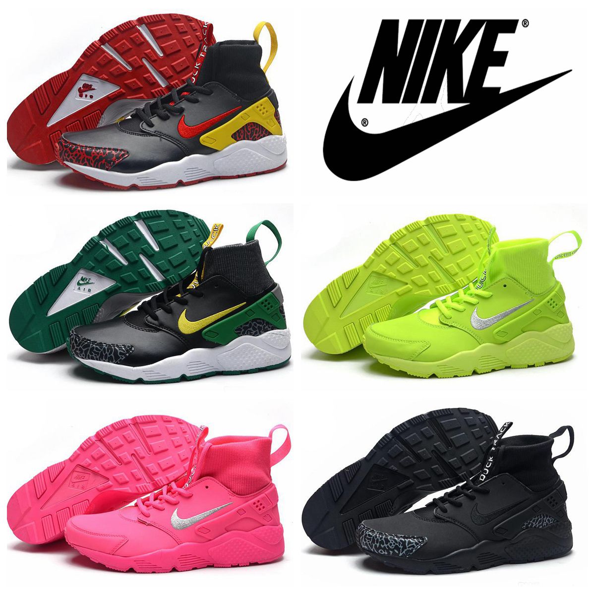 nike air huarache 2016 mens green