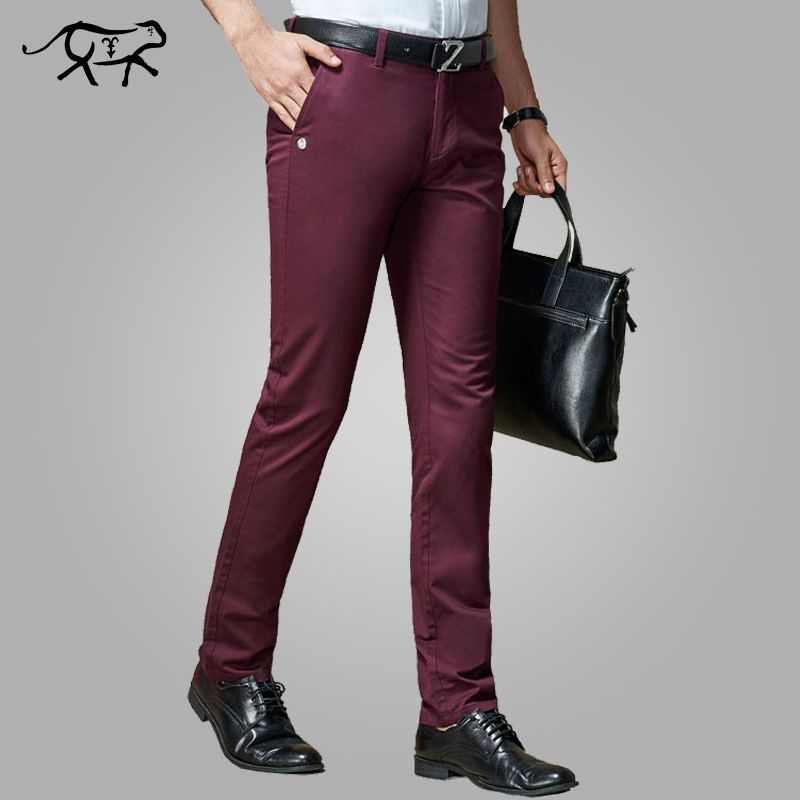 business casual maroon pants