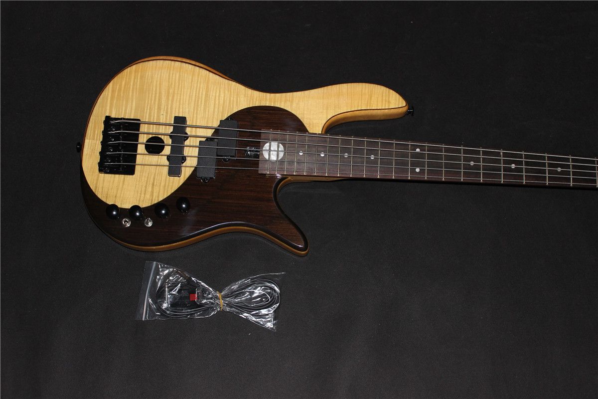 Compra El Envío Libre De La Guitarra De 5 Cuerdas Activo Fodera Bajo Bajo  Eléctrico De Butteryfly Deluxe 2016 Nueva Costumbre Yin Yang De Graves  Barato | Entrega Rápida Y Calidad | Es.Dhgate