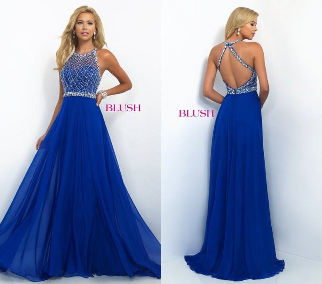 sapphire formal dress