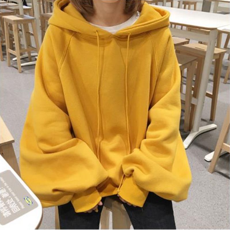 womens oversized hoodie black