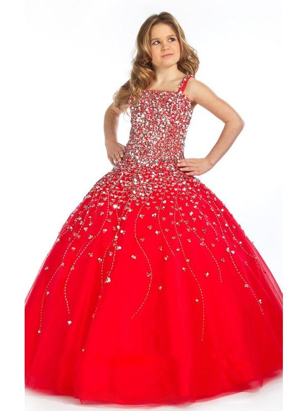 heavy gown for girls