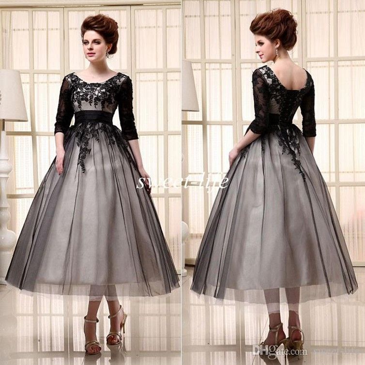 formal dresses tea length