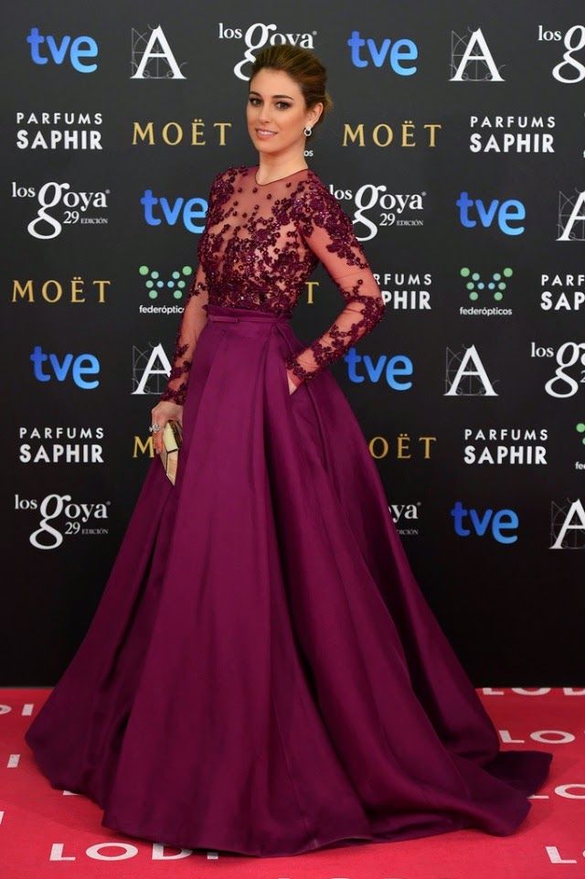 cranberry evening gowns
