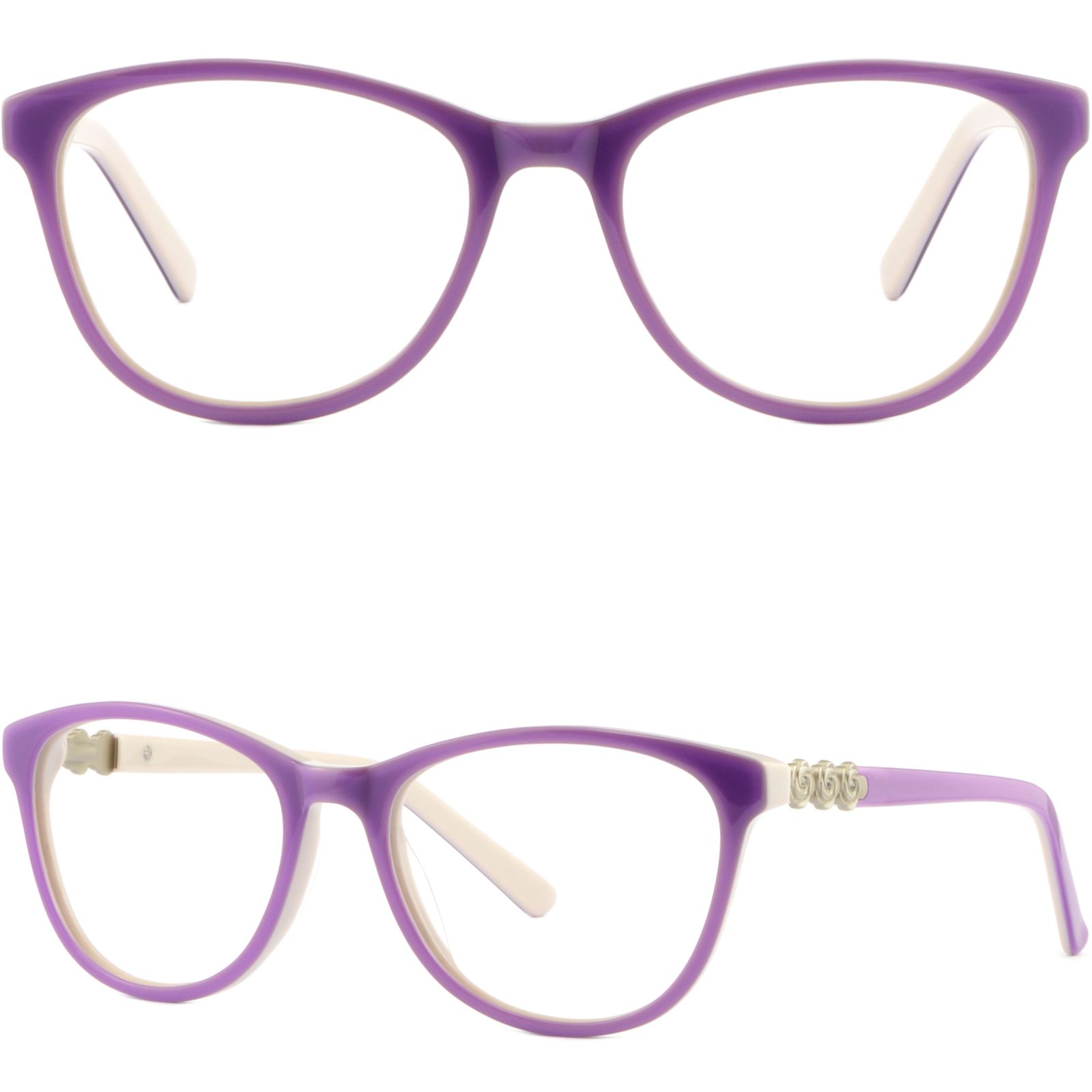 purple glasses frames
