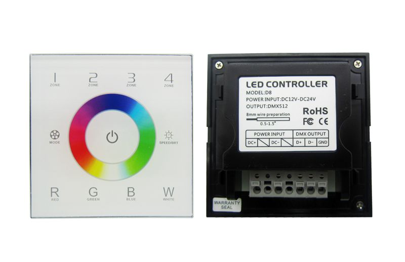 INTERRUTTORE TOUCH A SFIORAMENTO CONTROLLO DIMMER PER LED STRISCIA 12//24V
