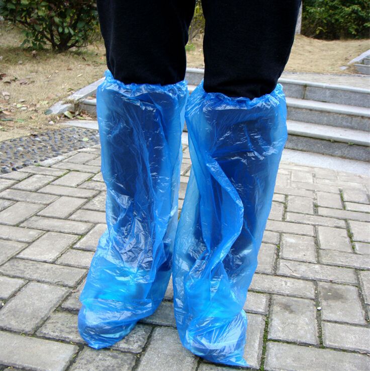 disposable plastic shoe covers