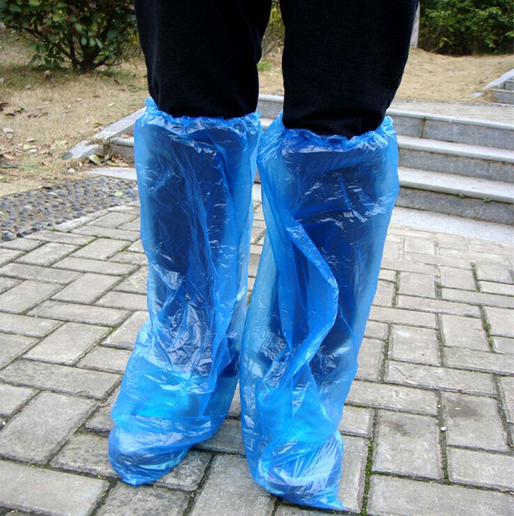 plastic protective shoe covers