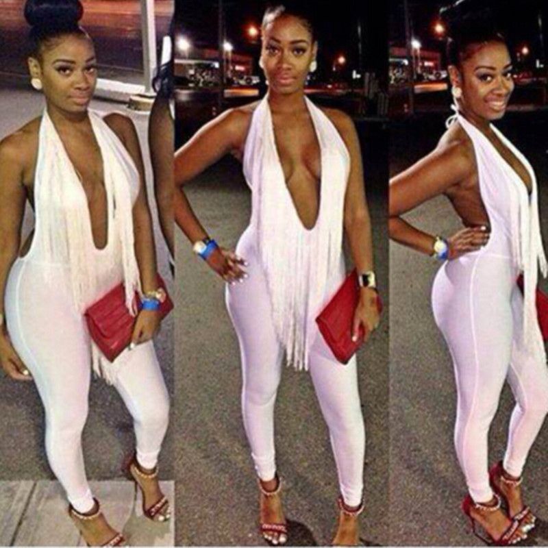 all white jumpsuit