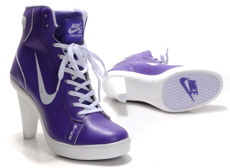 Nike Sports High Heel Womens Basketball Shoes Fashion Design Nike Heels