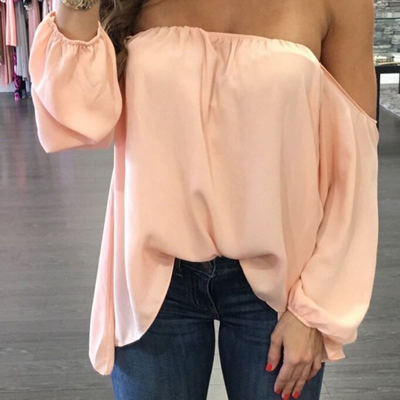 blusas flojas de moda