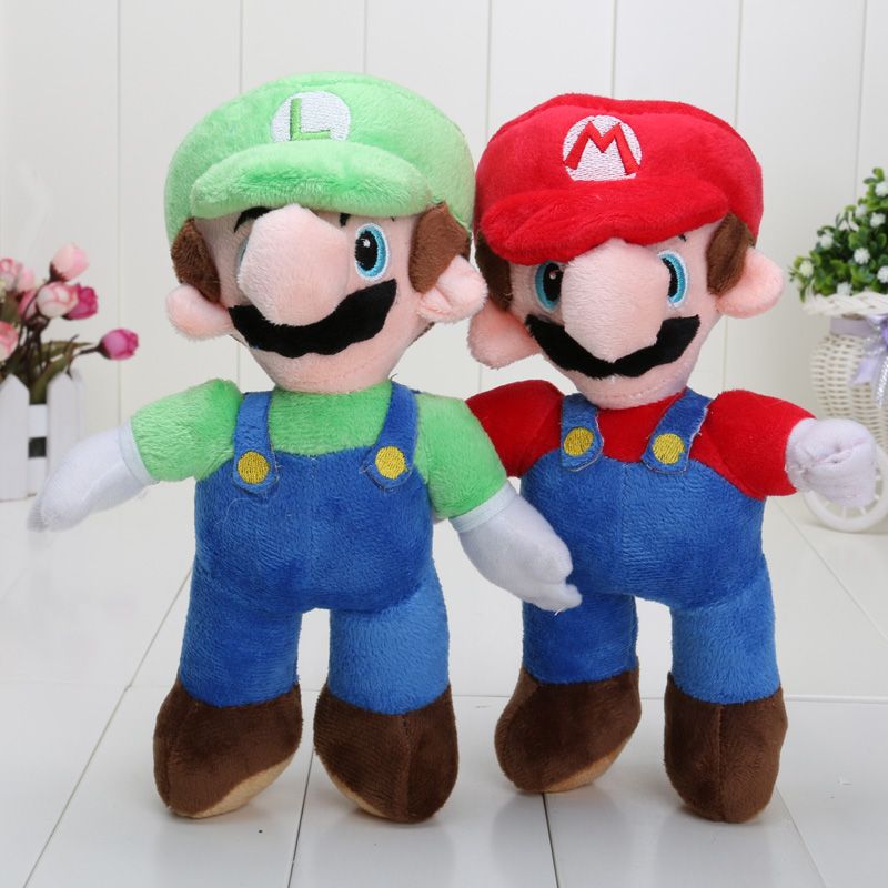mario and luigi plush dolls
