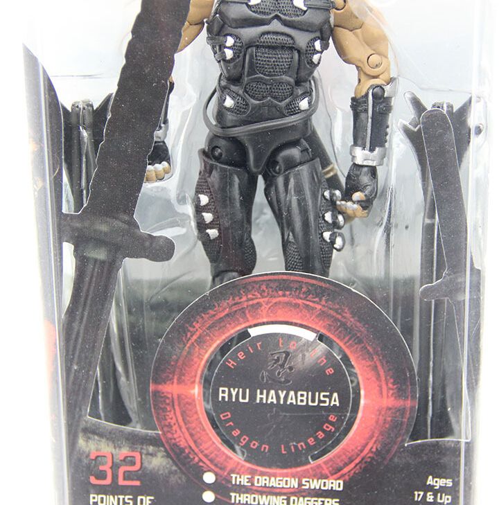 Neca Ninja Gaiden 2 Ryu Hayabusa Player Select Action Figure New in Box 7/" 18cm