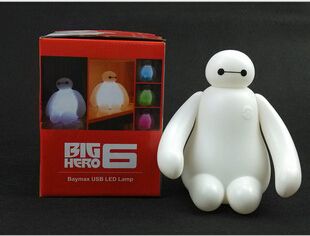 compre 2015 baymax usb llevo la lampara big hero 6 led light doll baymax nightlights usb escritorio lampara ninos regalo a 4 46 del royalkiss