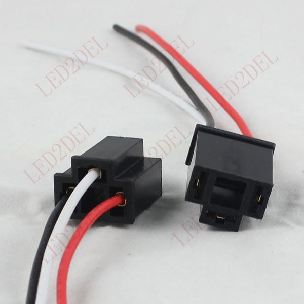 Fits Can Am Headlight Bulb Wire Connector Socket Plug Pigtail Xenon Lamp Bulb