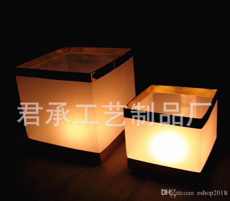 square paper lanterns cheap