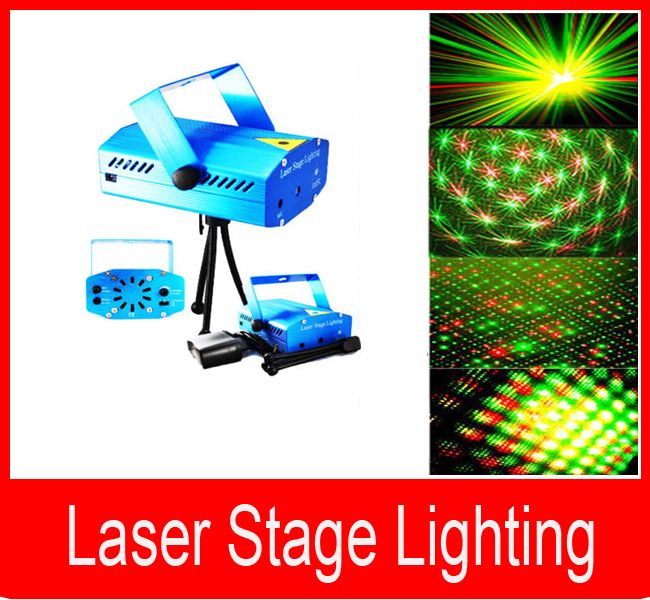 Mini Laser Stage Lighting Mini Green&Red Laser DJ Party Stage Lighting