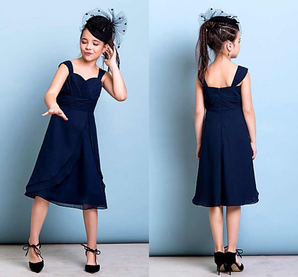 baby girl dark blue dress