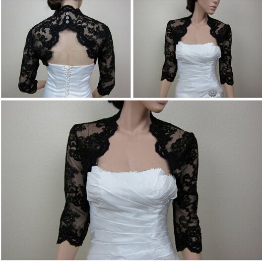 black lace shawl wedding