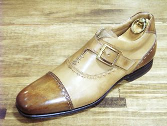 Men Dress Shoes Monk Shoes Custom 