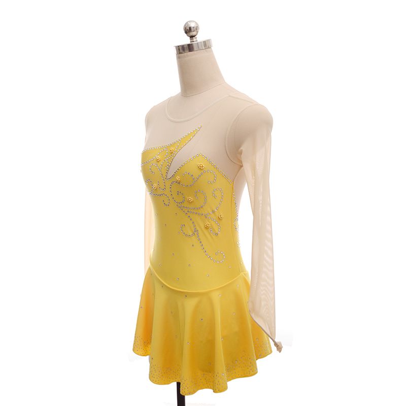 yellow professional dress
