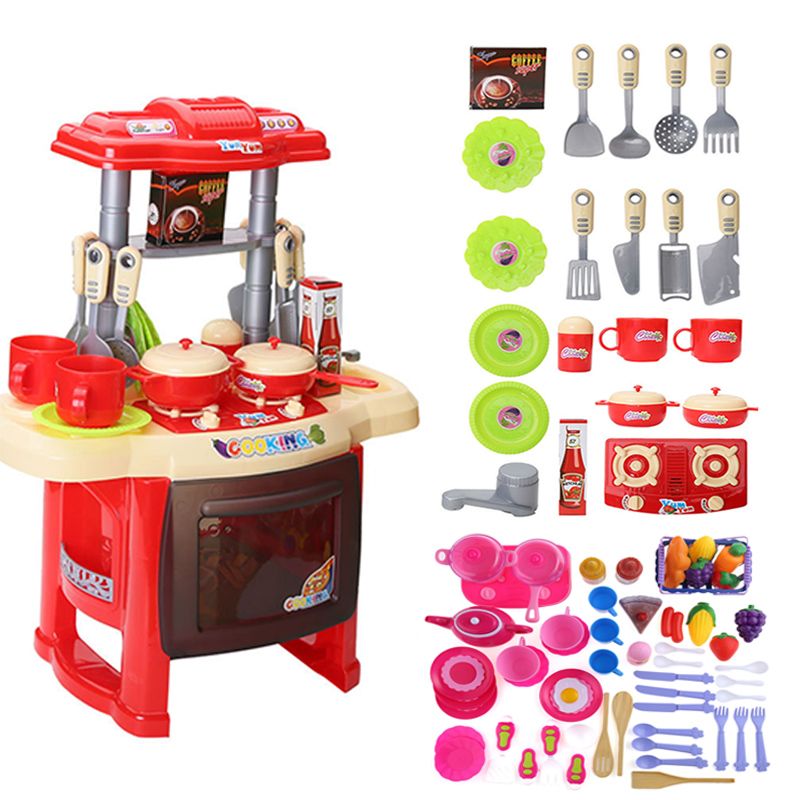 shop and cook kitchen play set
