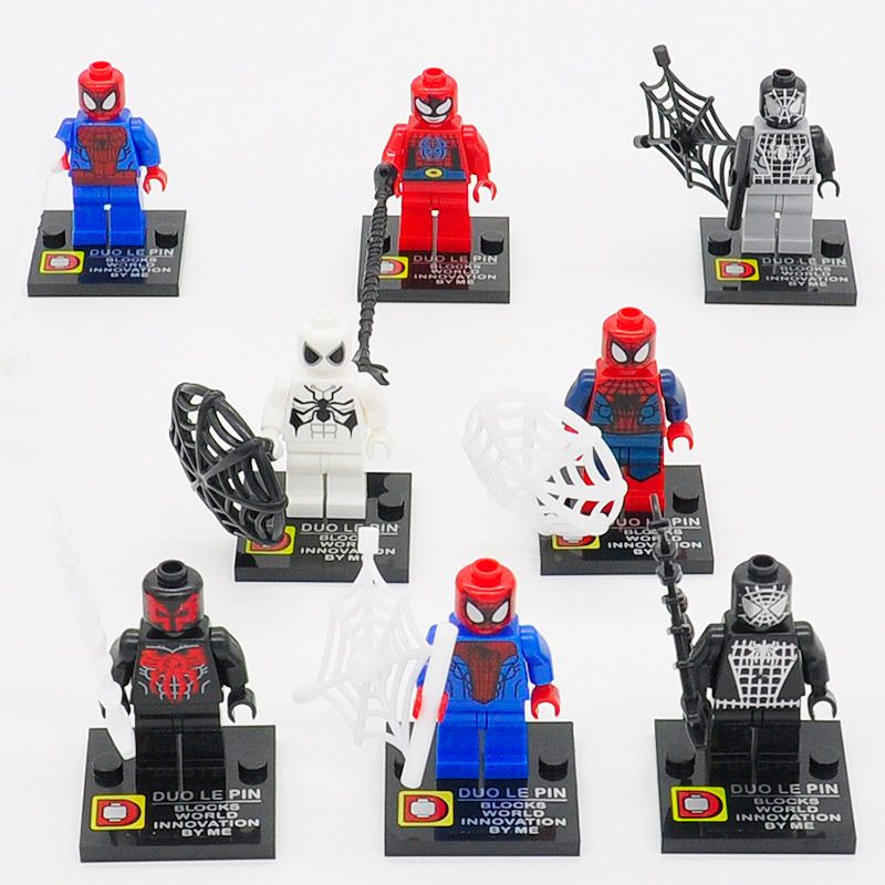 spiderman mini figures