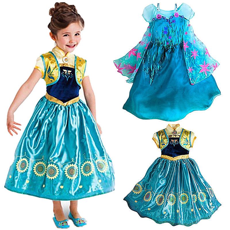 Compra Precios De Fábrica Vestidos Congelados Frozen Fever Girl Elsa Anna  Vestidos Niños Verano Gasa Ropa Princesa Short Sleeve Niños Vestido De  Fiesta Barato | Entrega Rápida Y Calidad | Es.Dhgate