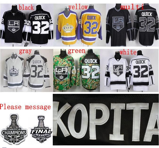 la kings jersey size chart