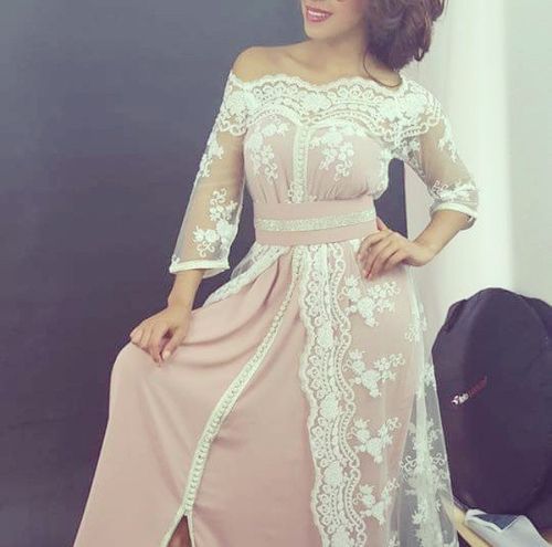 lace caftan