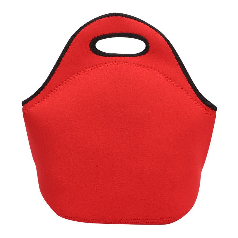 Negro Ladieshow Bolso de la Fiambrera Bolso de la Fiambrera del Neopreno Impermeable térmico Aislado para el Picnic Que acampa