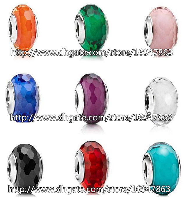 pandora faceted beads