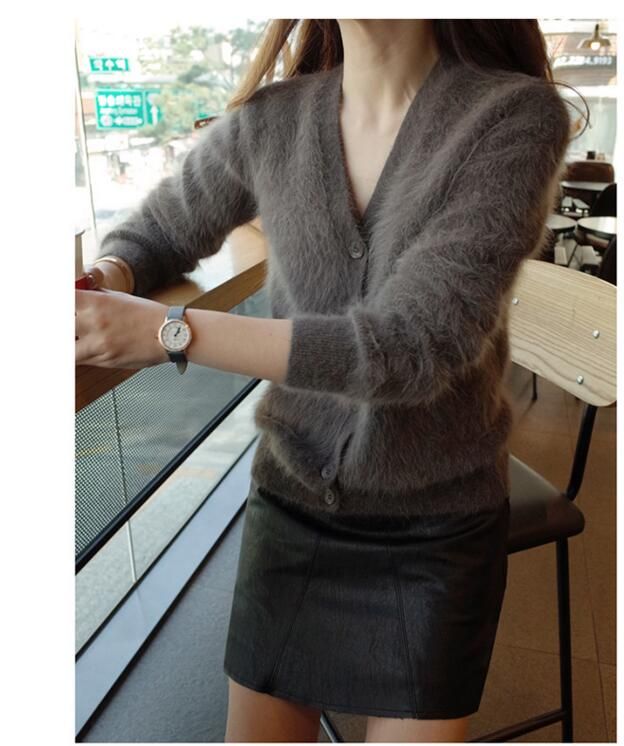Großhandel Korean Frauen Plüsch Nerz Kaschmir Strickjacke V Kragen Frau Langarm Botton Cardigan Warm Elegant Outwear Sueter Mujer Von Bichery, $67.12 Großhandel Korean Frauen Plüsch Nerz Kaschmir Strickjacke V Kragen Frau Langarm Botton Cardigan Warm Elegant Outwear Sueter Mujer Von Bichery, $67.12
