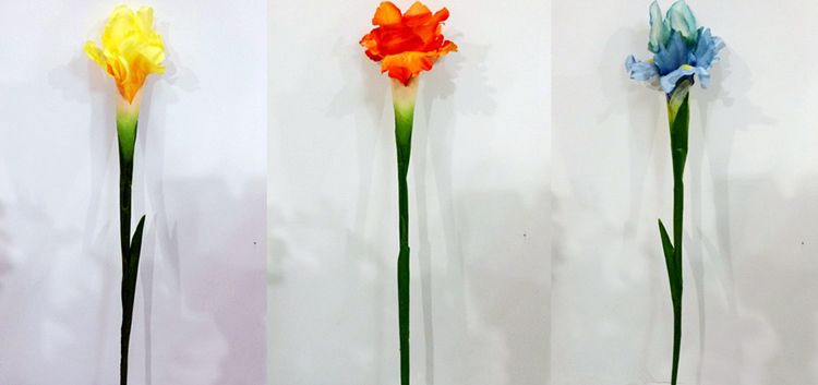 Grosshandel Kunstliche Gefalschte Iris Blumen Posy Home Decor Real Touch Seidenblumen Weihnachtsdekoration Flores Von Regenbogen 11 04 Auf De Dhgate Com Dhgate