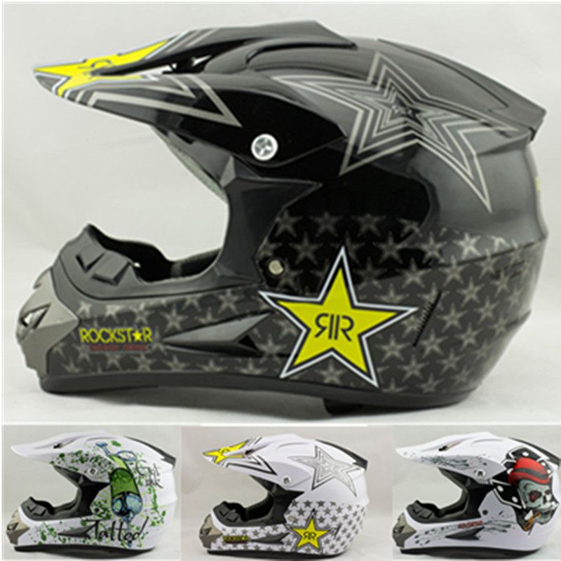 dirt bike helmets rockstar