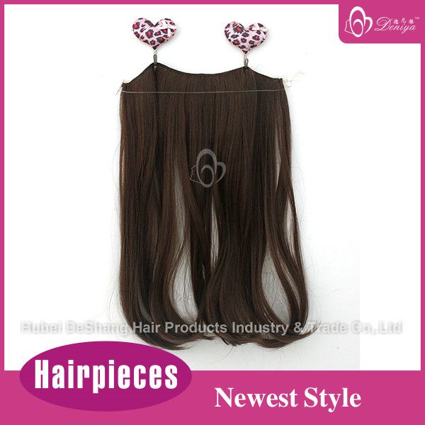 2019 Hot Sale New Style High Quality Halo Flip In Synthetic Hair