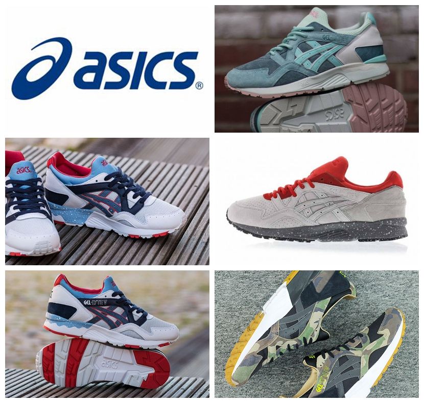 colorful asics gel lyte