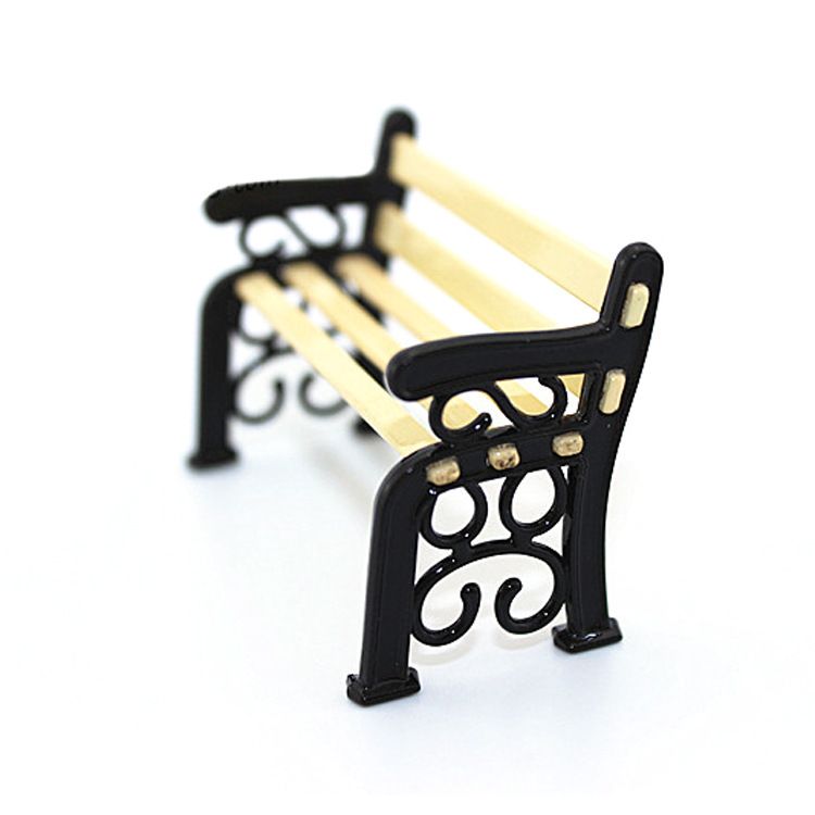 dollhouse park bench