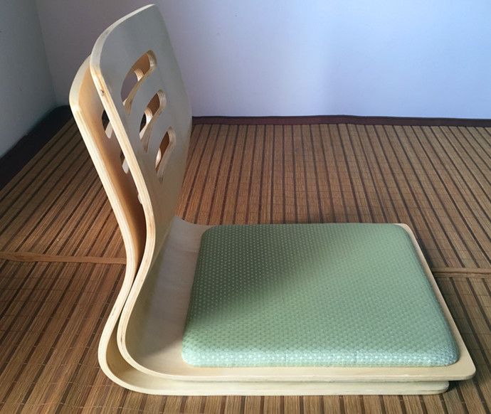 2020 Japanese Floor Legless Chair Design Tatami Seat With Cushion