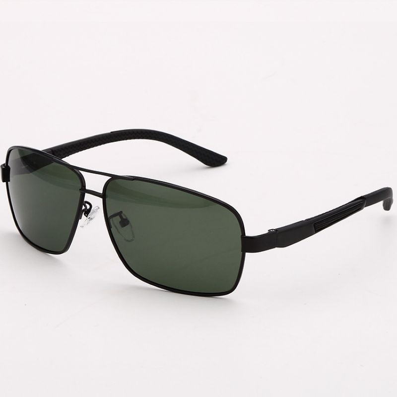 Polarized Pilot Sunglasses For Men Rectangle Metal Frame Polarised Green Lens Mens Glasses Eyewear Nettbutikk Voguetrends, $13.42 | DHgate.Com