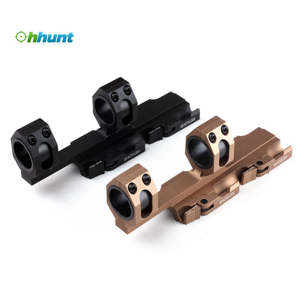 Ohhunt Hunting Scope 25.4 30mm Rings QR Extended Cantilever QD Picatinny Mounts 