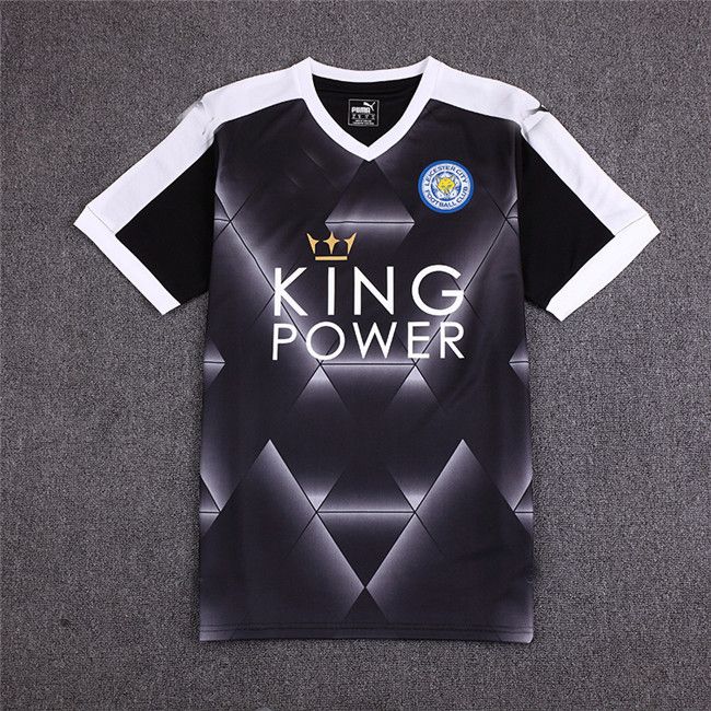 leicester city black jersey
