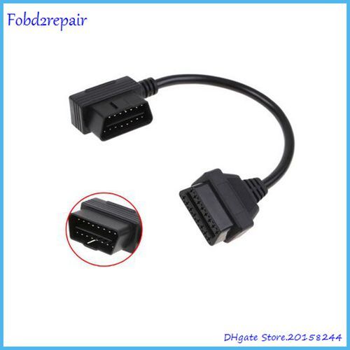 Auto OBD 2 OBD II 16 Pin Male to Female Extension ElM327 Cable Diagnostic Tool