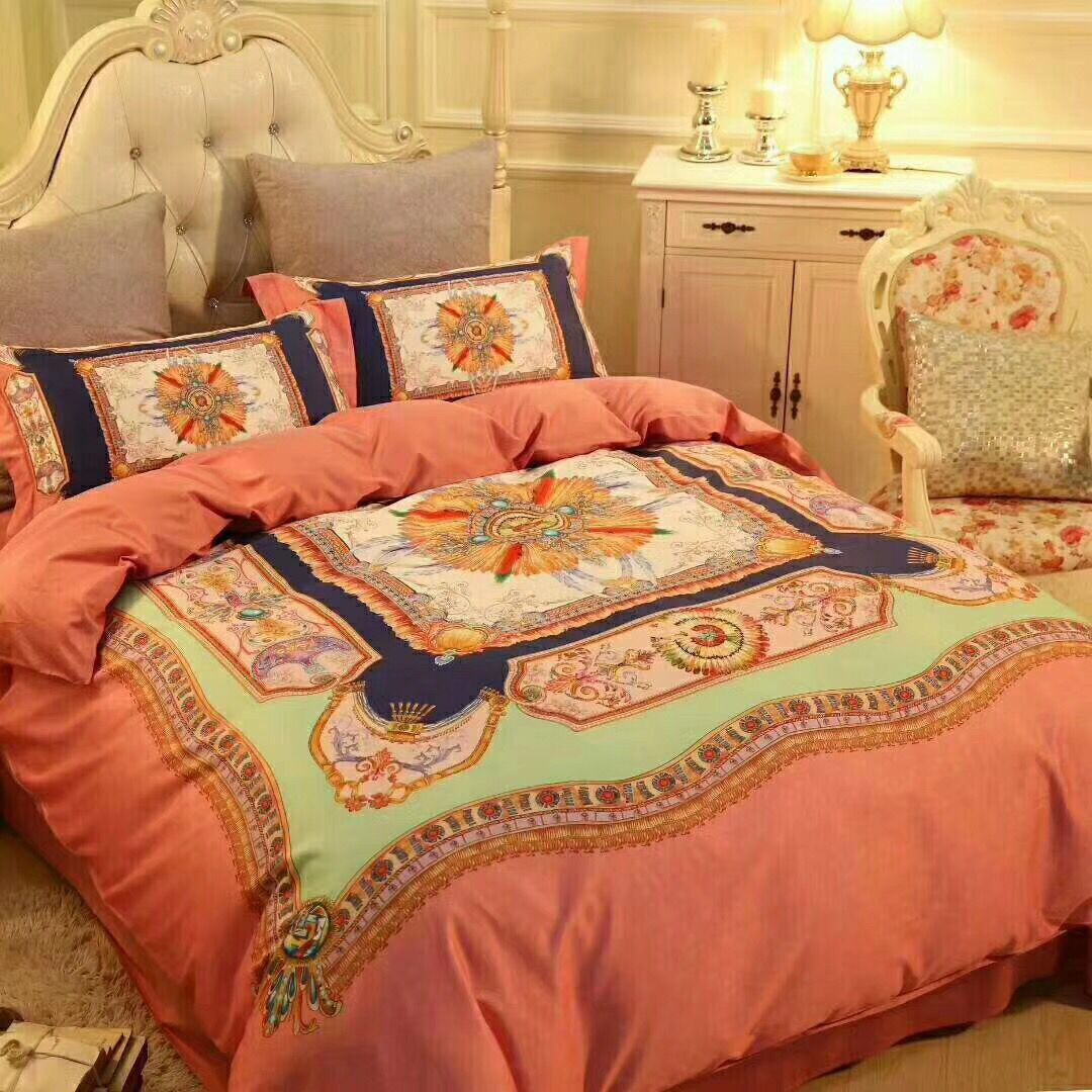 Grosshandel High End Luxus Konig Franzosisch Italien Design Rokoko Stickerei Der Marke Konig Queen Size Bettdecken Kaffee Marke H Pferd Bettbezug Bettwasche Sets Von Yangyang39180 182 06 Auf De Dhgate Com Dhgate