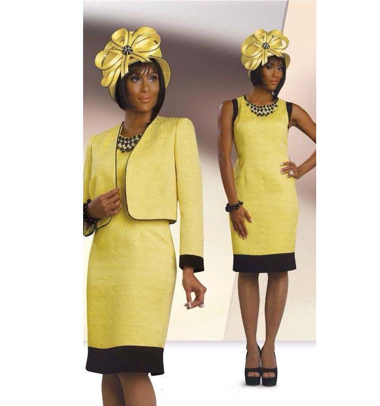 yellow church suits